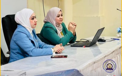 السيد عميد كلية الهندسة / جامعة المثنى يحضر ندوه عن العنف ضد المرأة