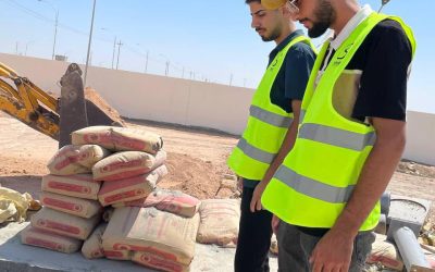 طلبة كلية الهندسة / جامعة المثنى يكملون الدورات التدريبية حسب تخصصاتهم