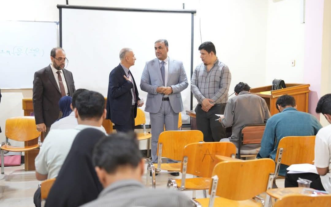 رئيس جامعة المثنى يتفقد سير الامتحانات النهائية في كلية الهندسة

أجرى السيد رئيس جامعة المثنى، الأستاذ الدكتور حسين كامل جابر…