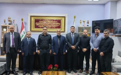 لجنة تقييم الواقع العلمي والأكاديمي تزور كلية الهندسة في جامعة المثنى
