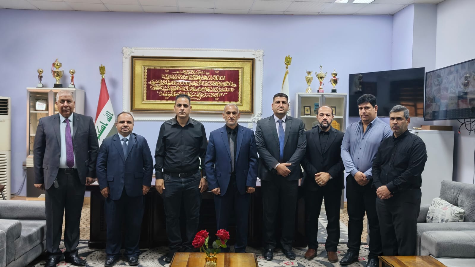 لجنة تقييم الواقع العلمي والأكاديمي تزور كلية الهندسة في جامعة المثنى - صورة 1